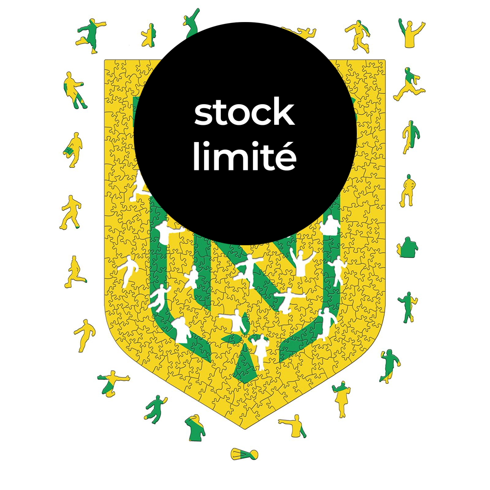 Nantes - Puzzle di legno