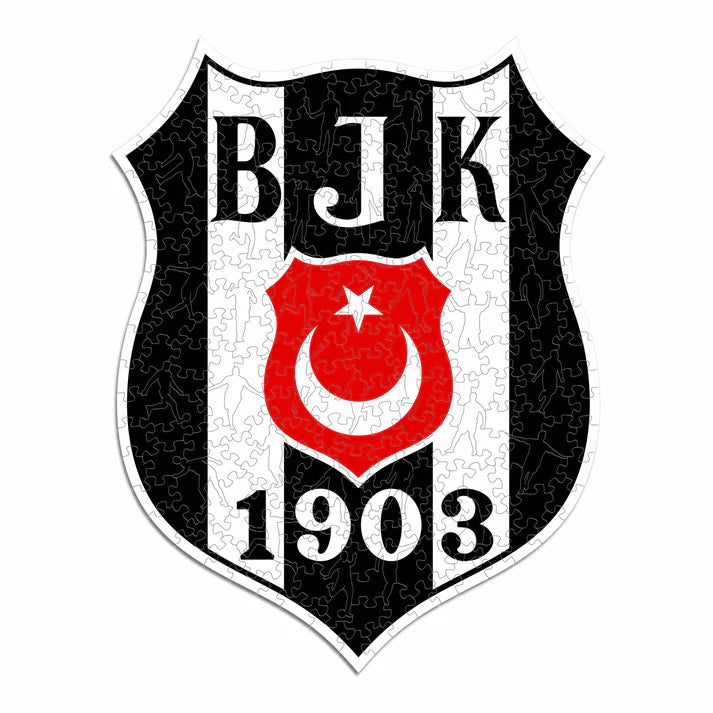 Beşiktaş J.K Logo - Wooden Puzzle