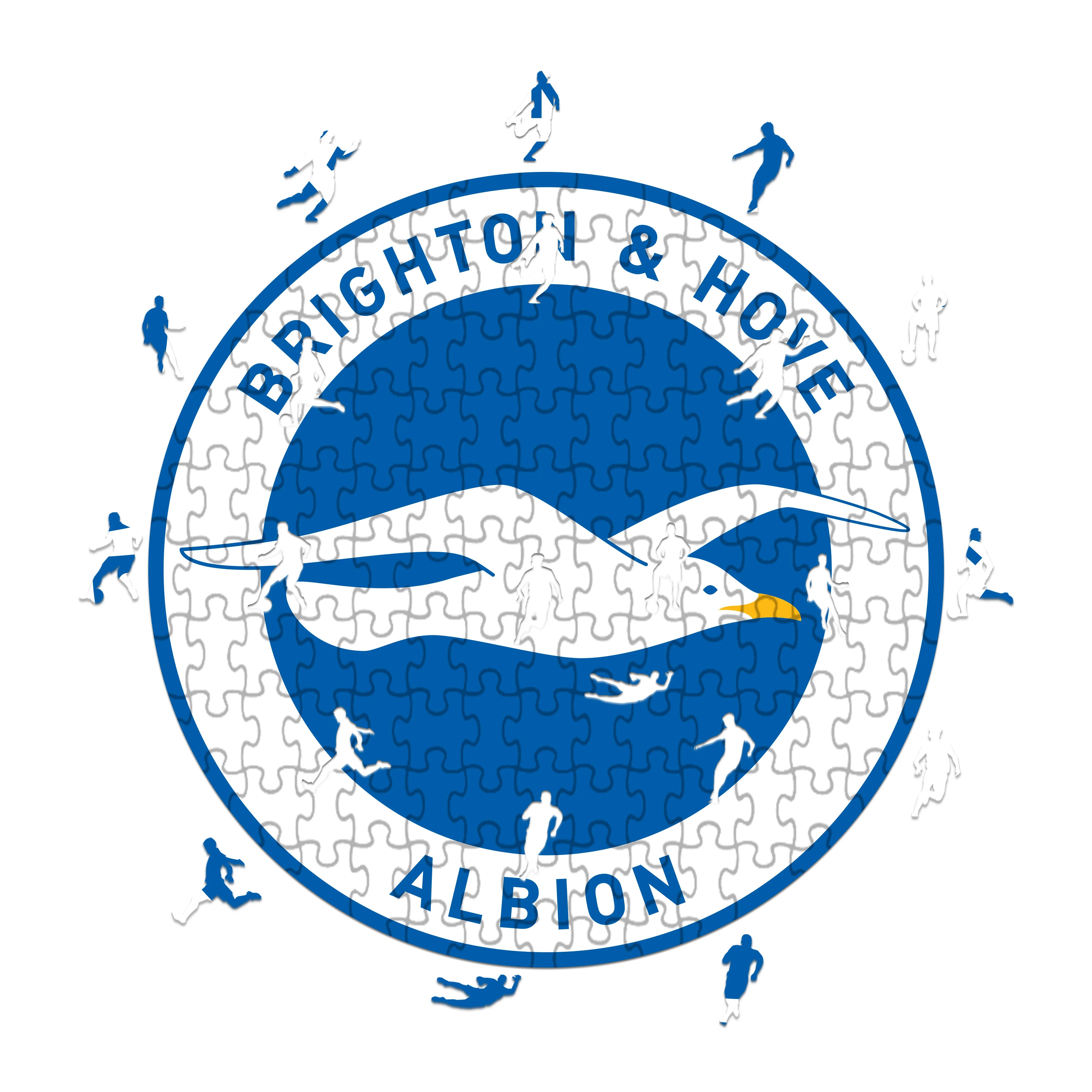 Brighton Logo - Wooden Puzzle