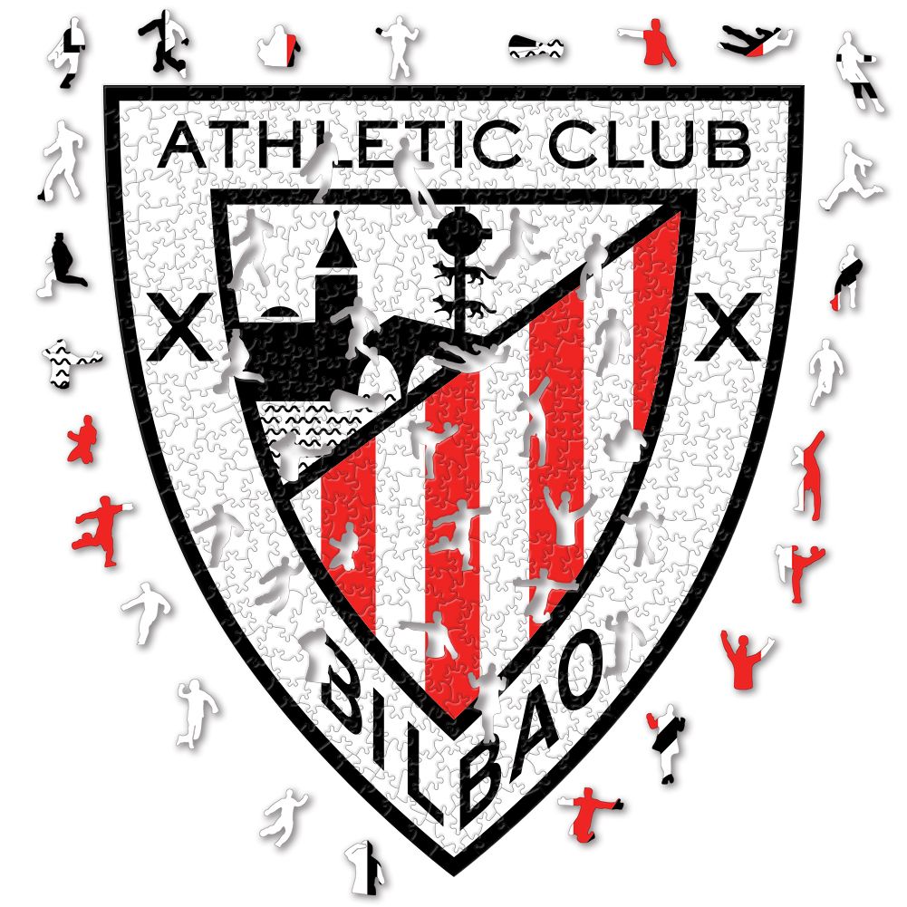 Atlético Bilbao - Wooden Puzzle