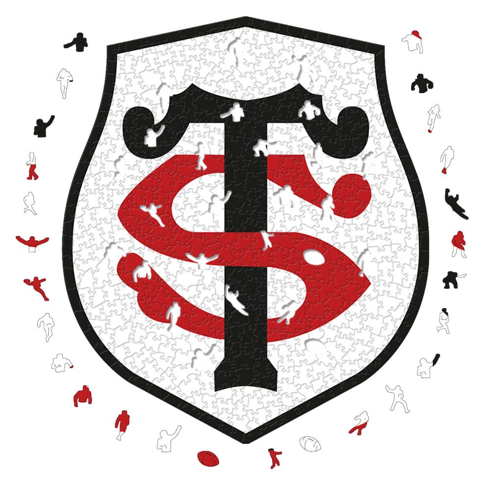 Stade Toulousain Logo - Wooden Puzzle