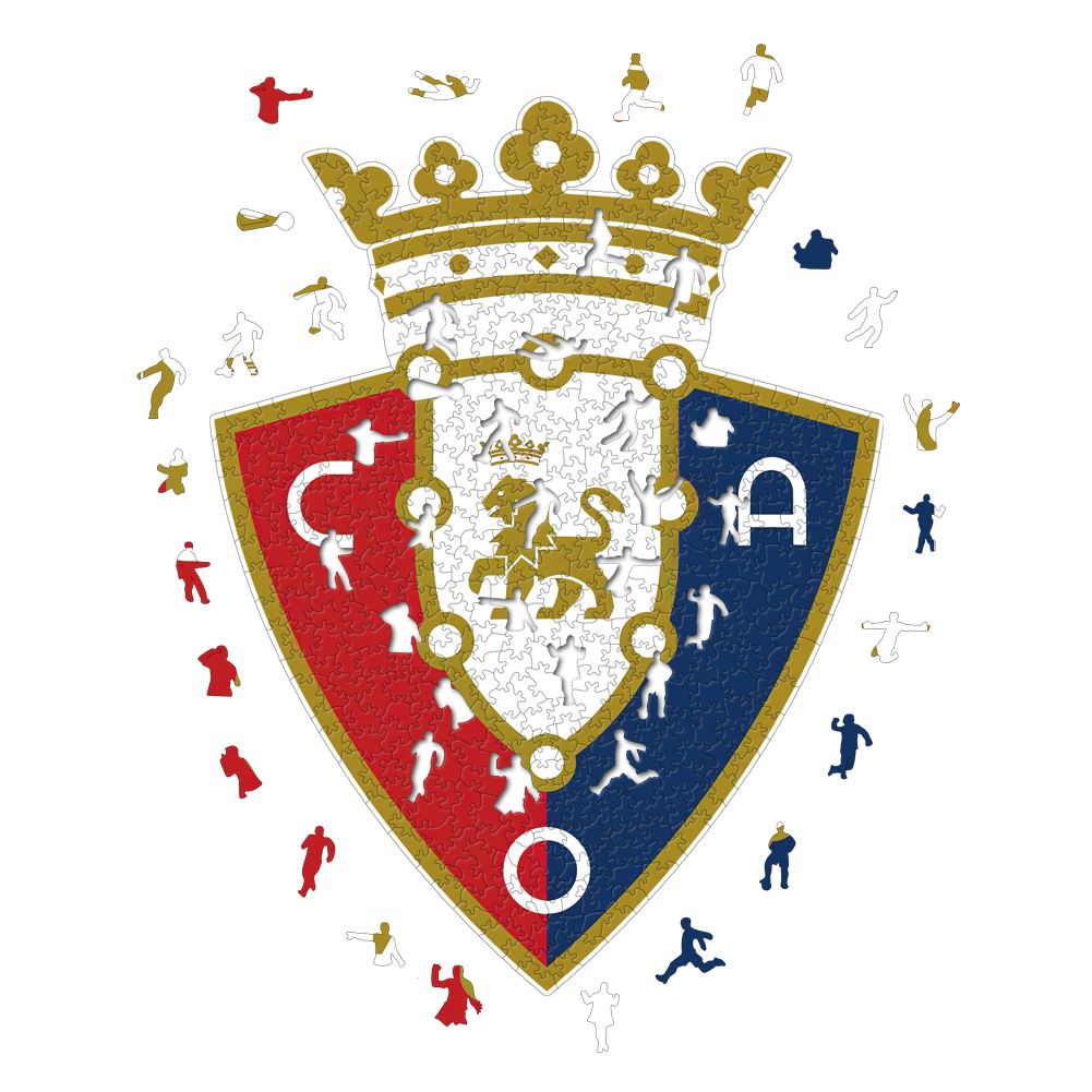 Osasuna Logo - Wooden Puzzle