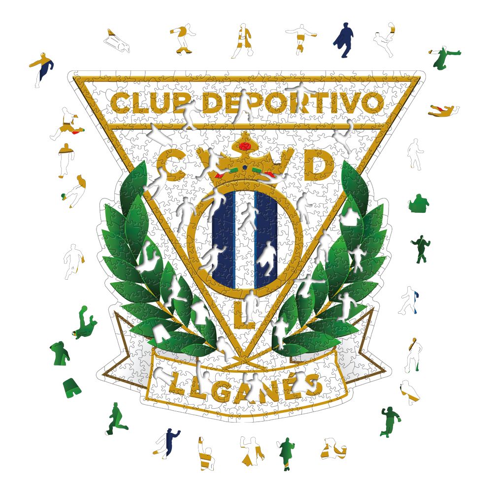 Leganes Logo - Wooden Puzzle