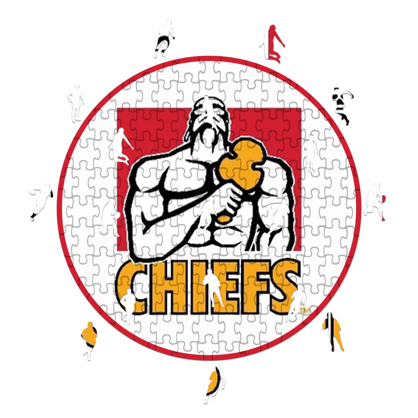 Chiefs Logo - Wooden Puzzle