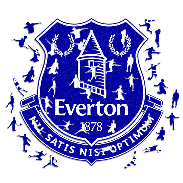 Logo Everton - Puzzle in Legno