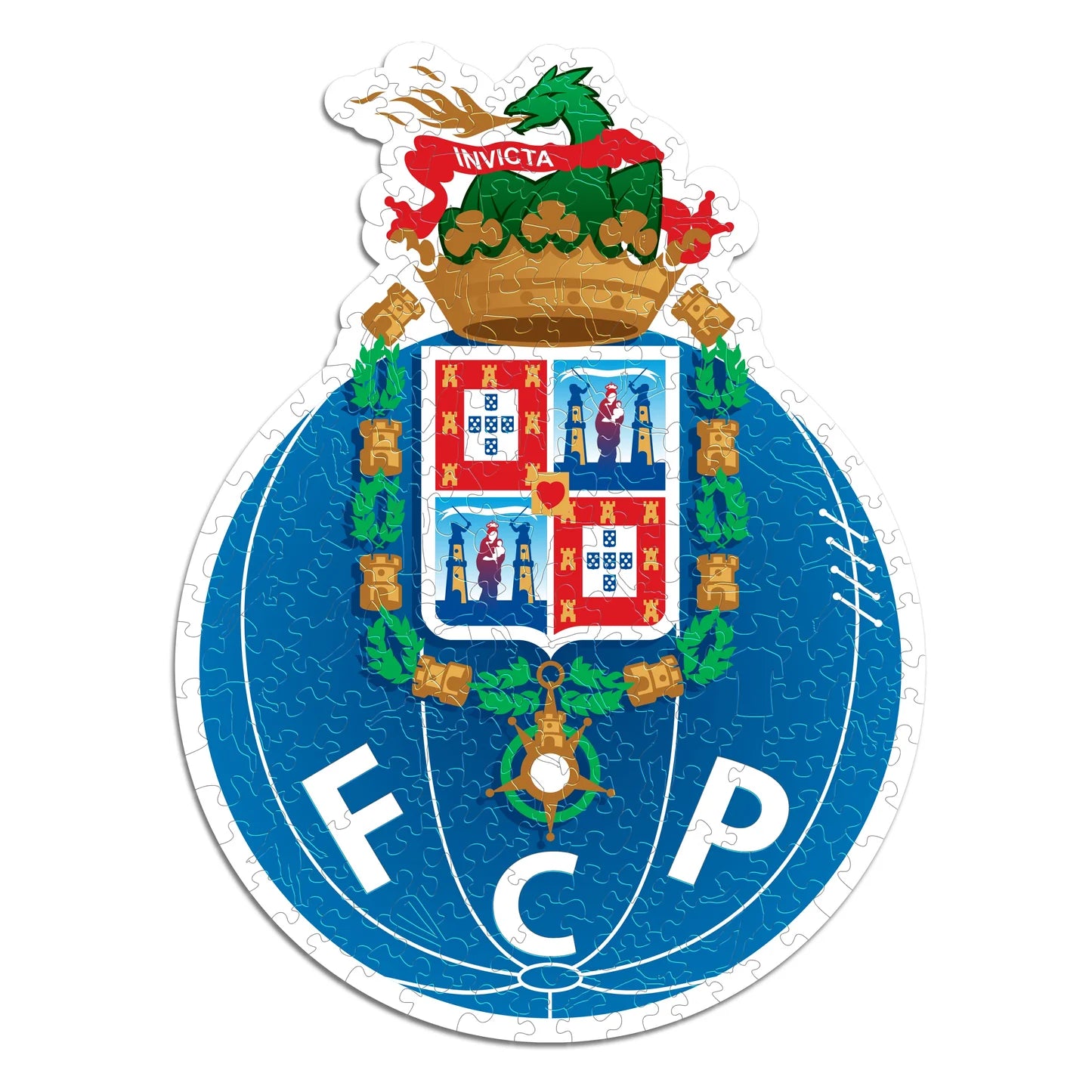 Logo FC Porto - Puzzle in Legno