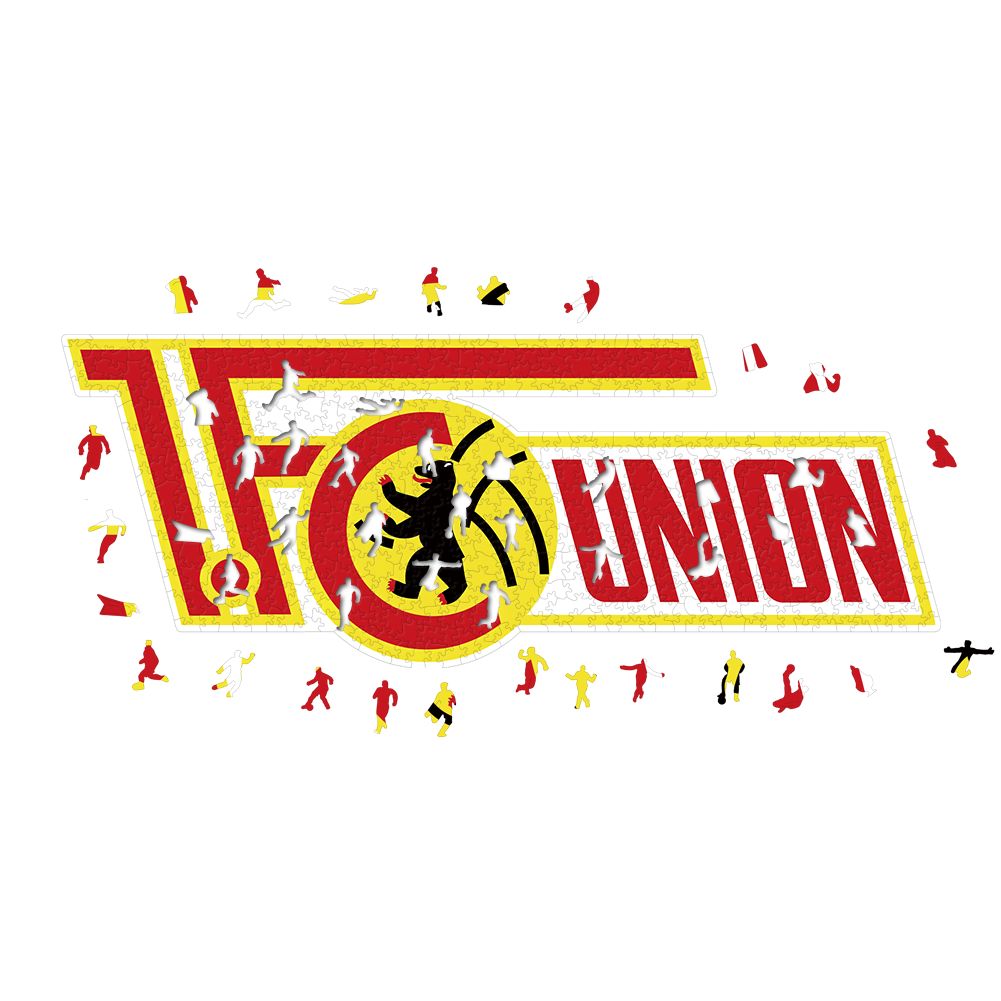Union Berlin Logo - Holzpuzzle