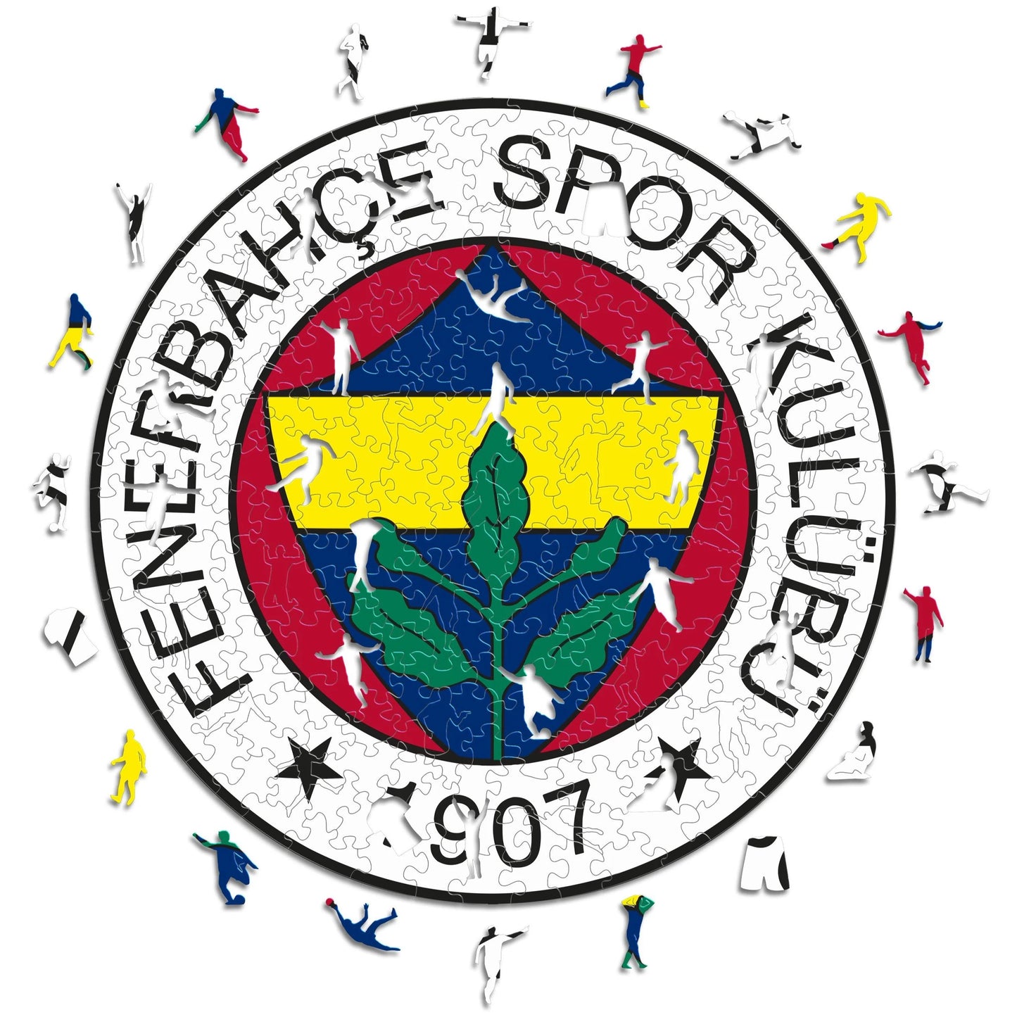 Fenerbahçe SK Logo - Holzpuzzle