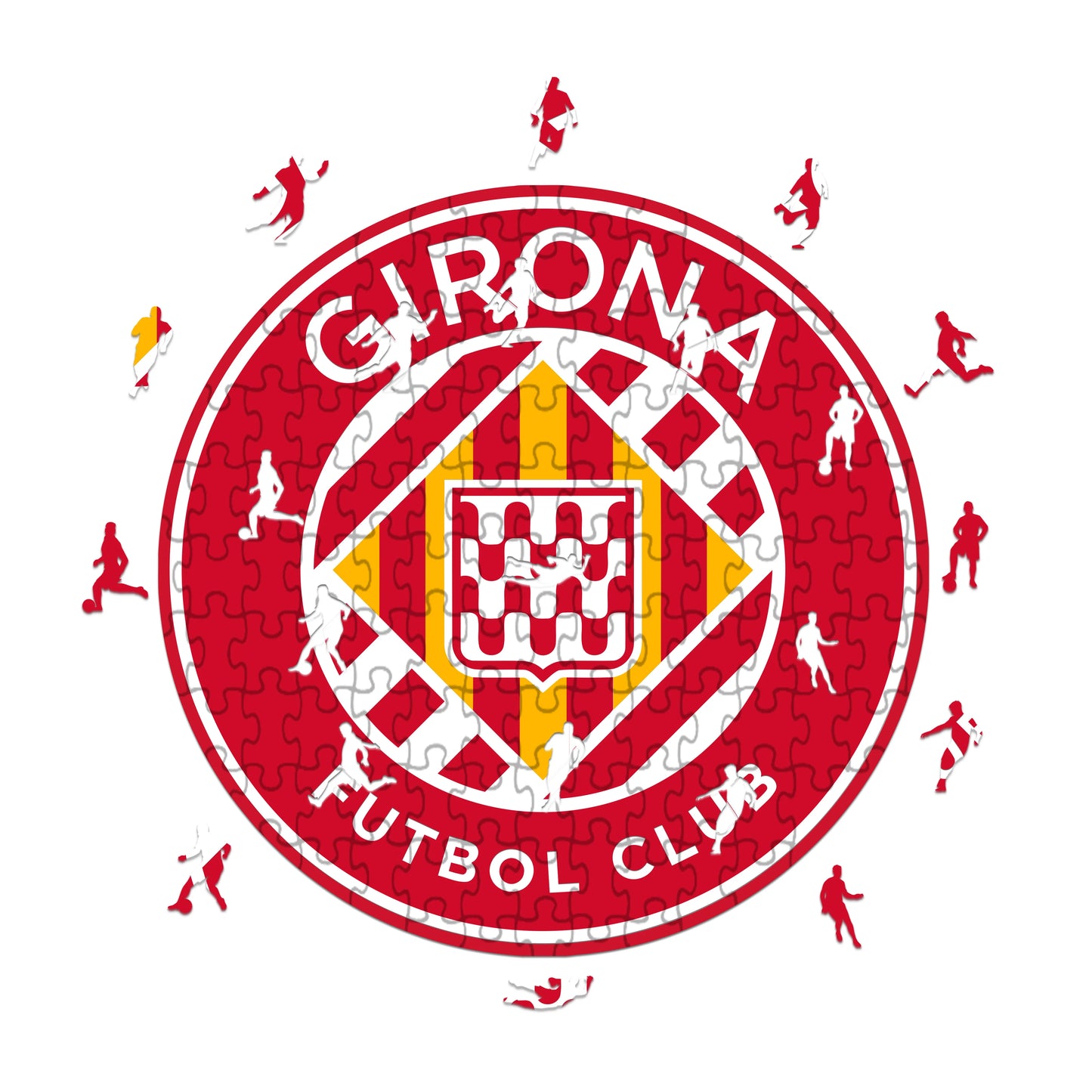 Girona Logo - Holzpuzzle