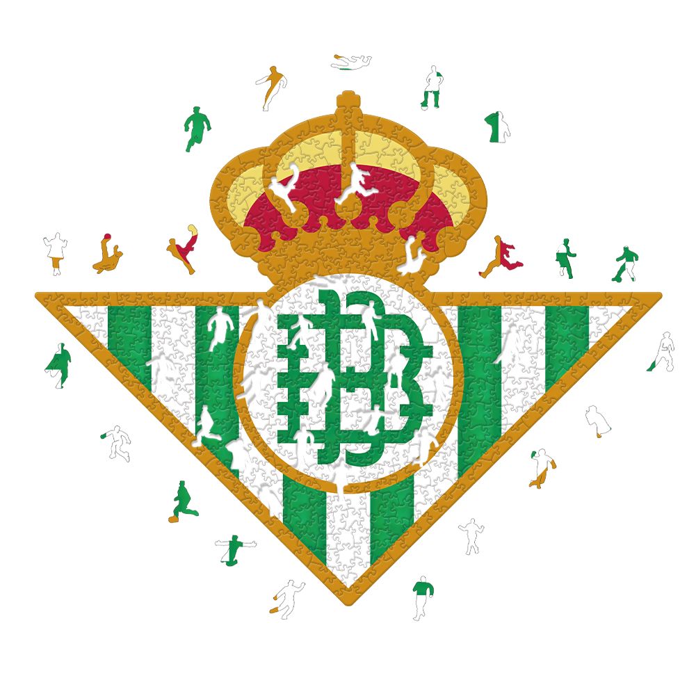 Betis Logo - Wooden Puzzle