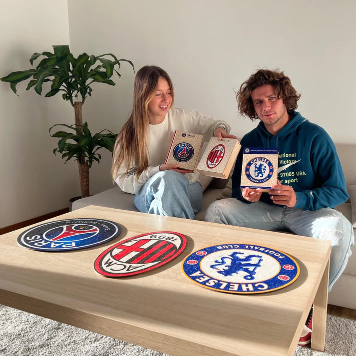 4 Puzzles équipe de football au choix