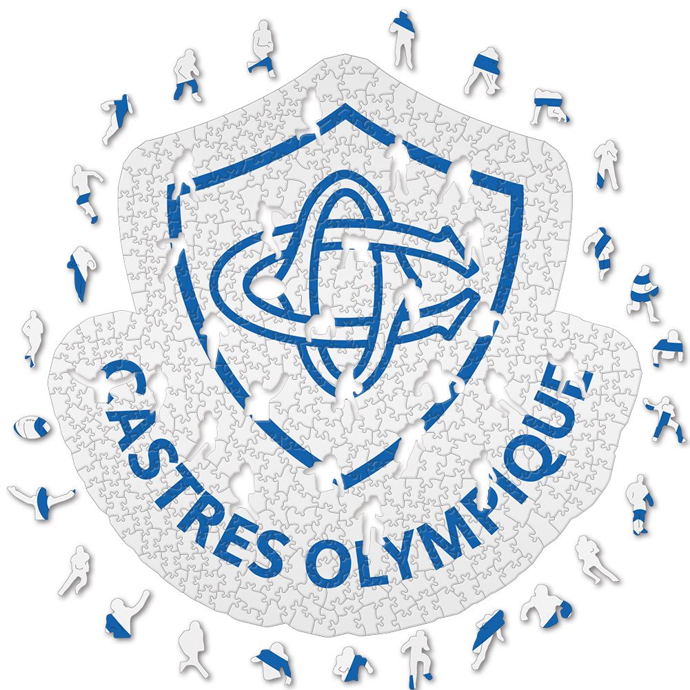 Castres Logo - Wooden Puzzle
