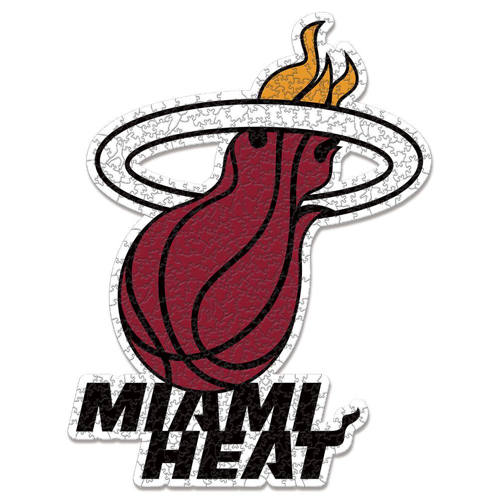 Miami Heat Logo - Wooden Puzzle