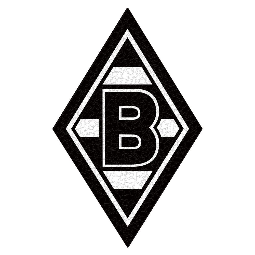 Logo de M'gladbach - Rompecabezas de Madera