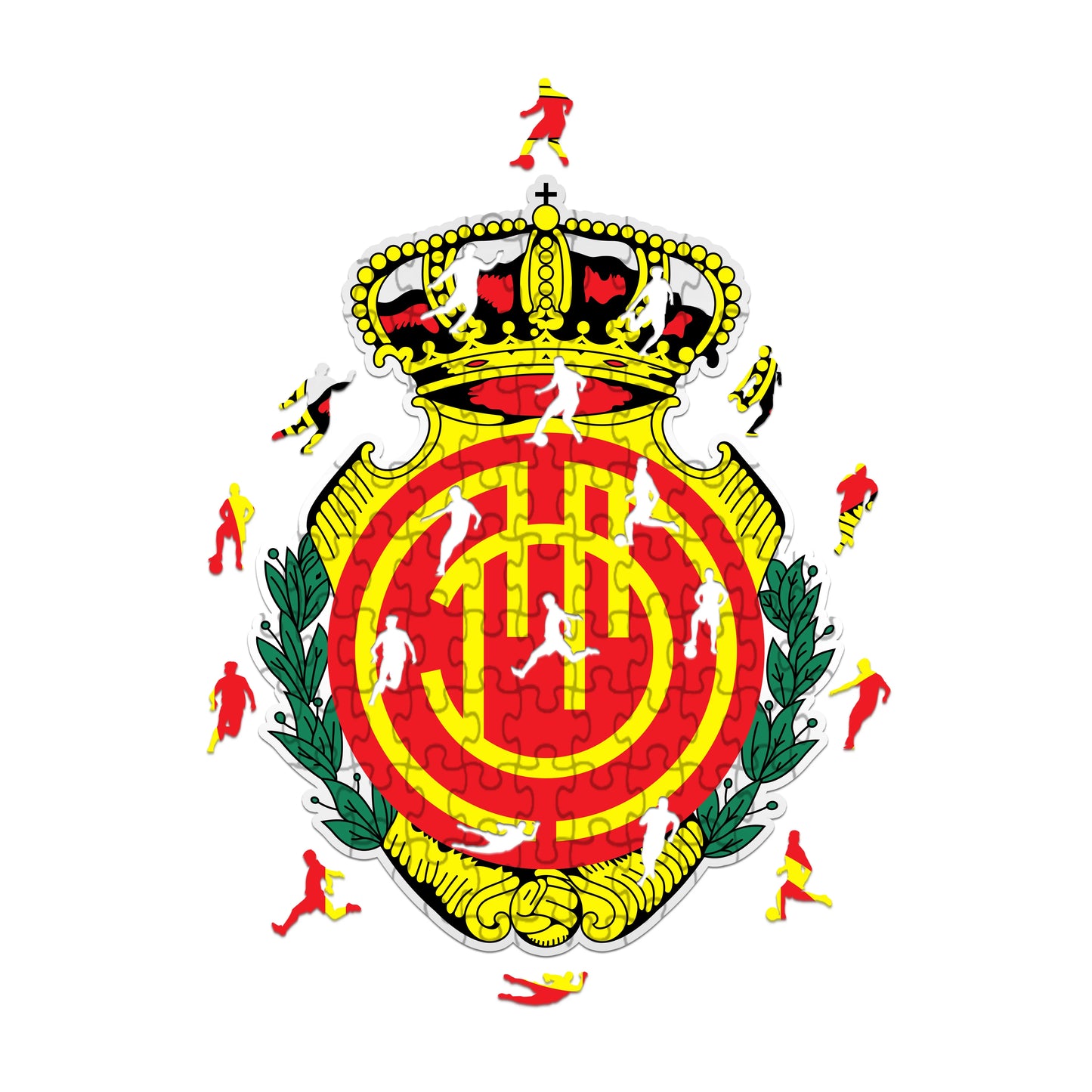 RCD Majorque Logo - Rompecabezas de Madera