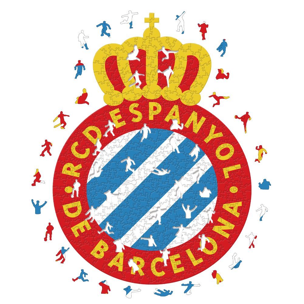 Espanyol Logo - Wooden Puzzle