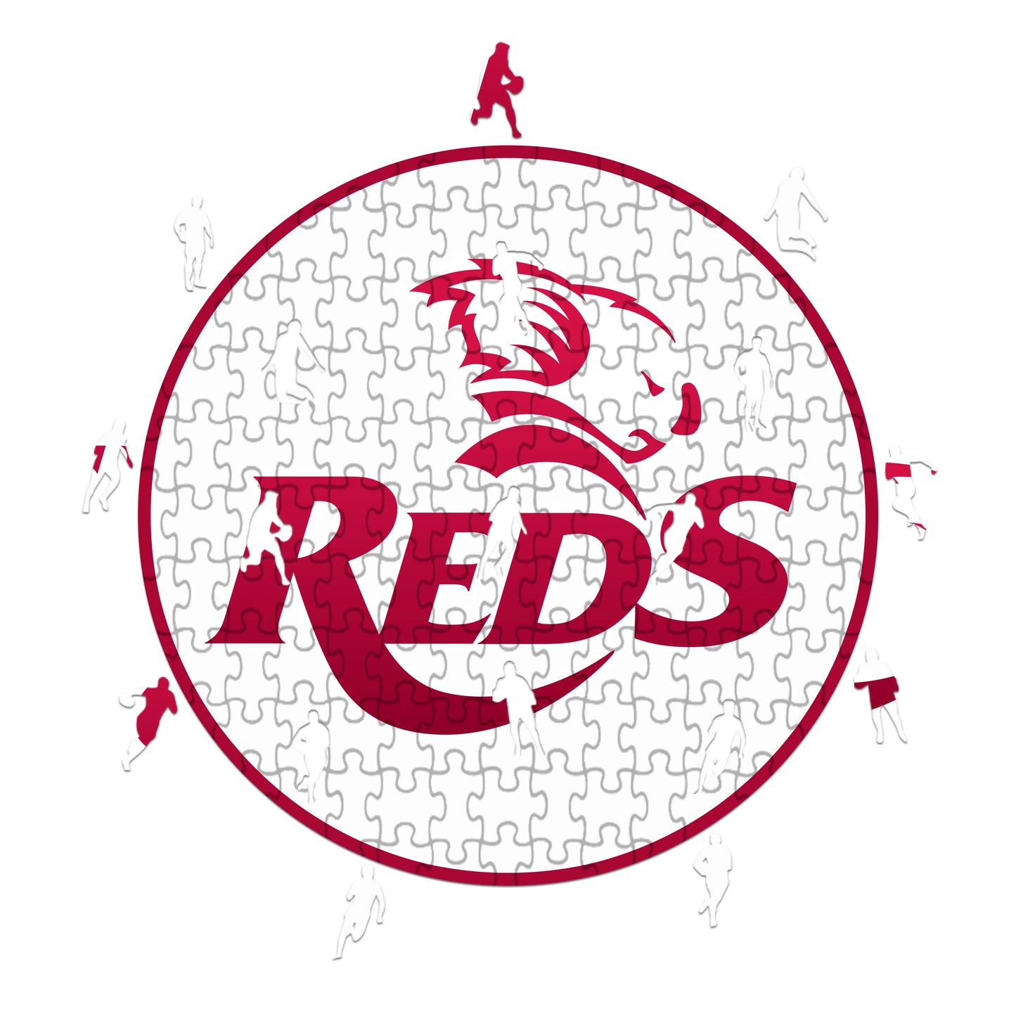 Reds Logo - Wooden Puzzle