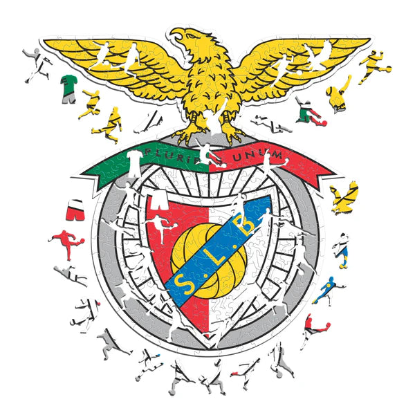 Logo Benfica - Puzzle in Legno