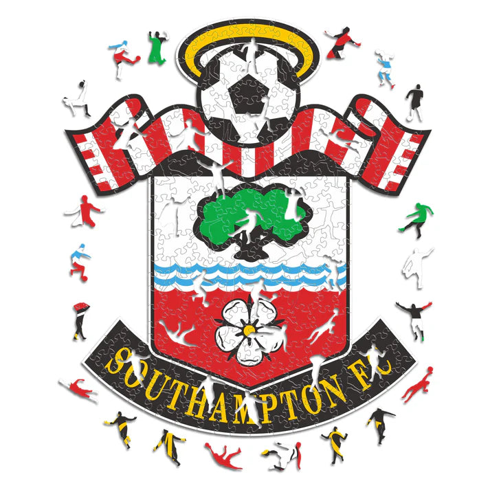 Southampton FC Logo - Holzpuzzle