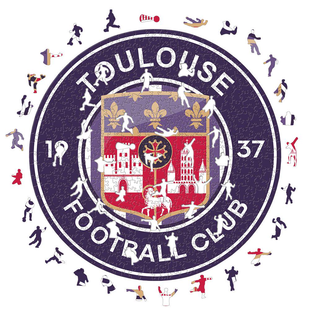 Toulouse - Puzzle di legno