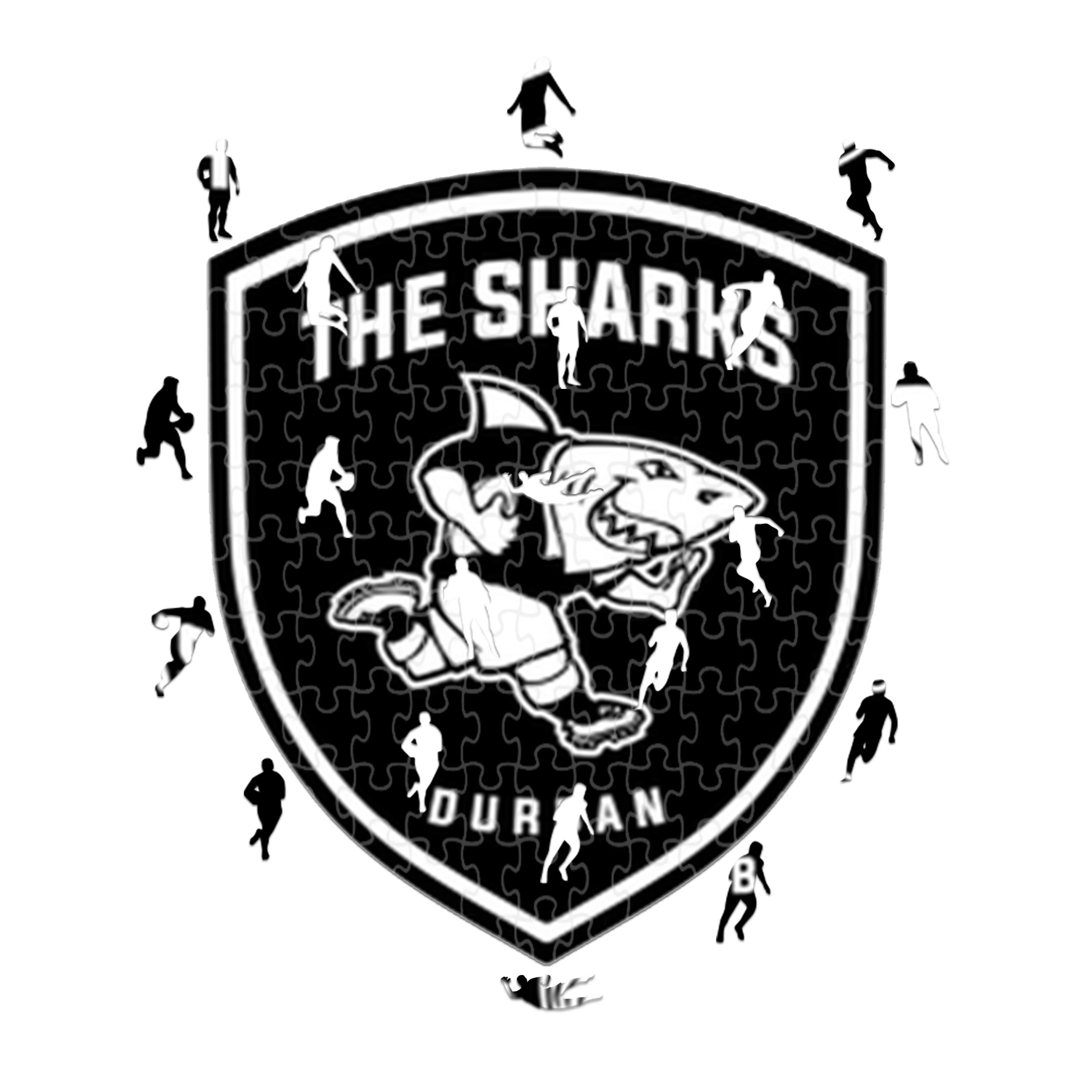 The Sharks Logo - Wooden Puzzle