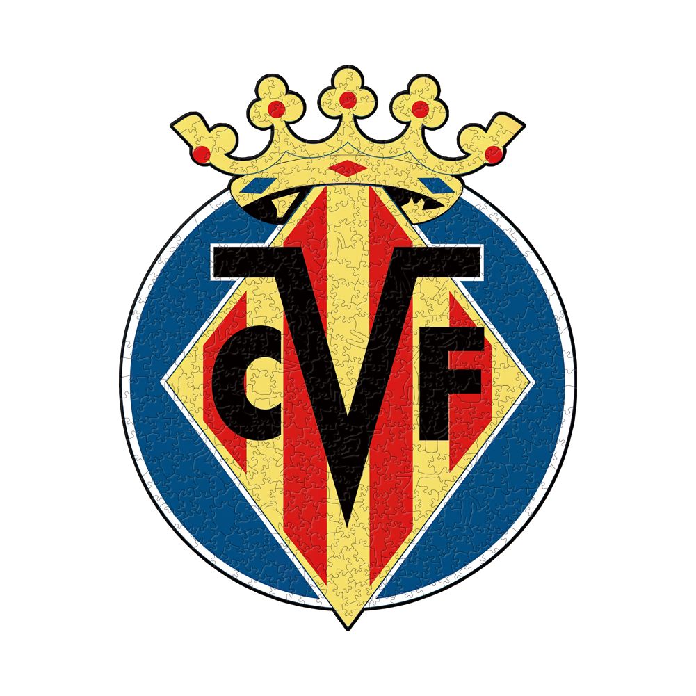 Villarreal Logo - Wooden Puzzle