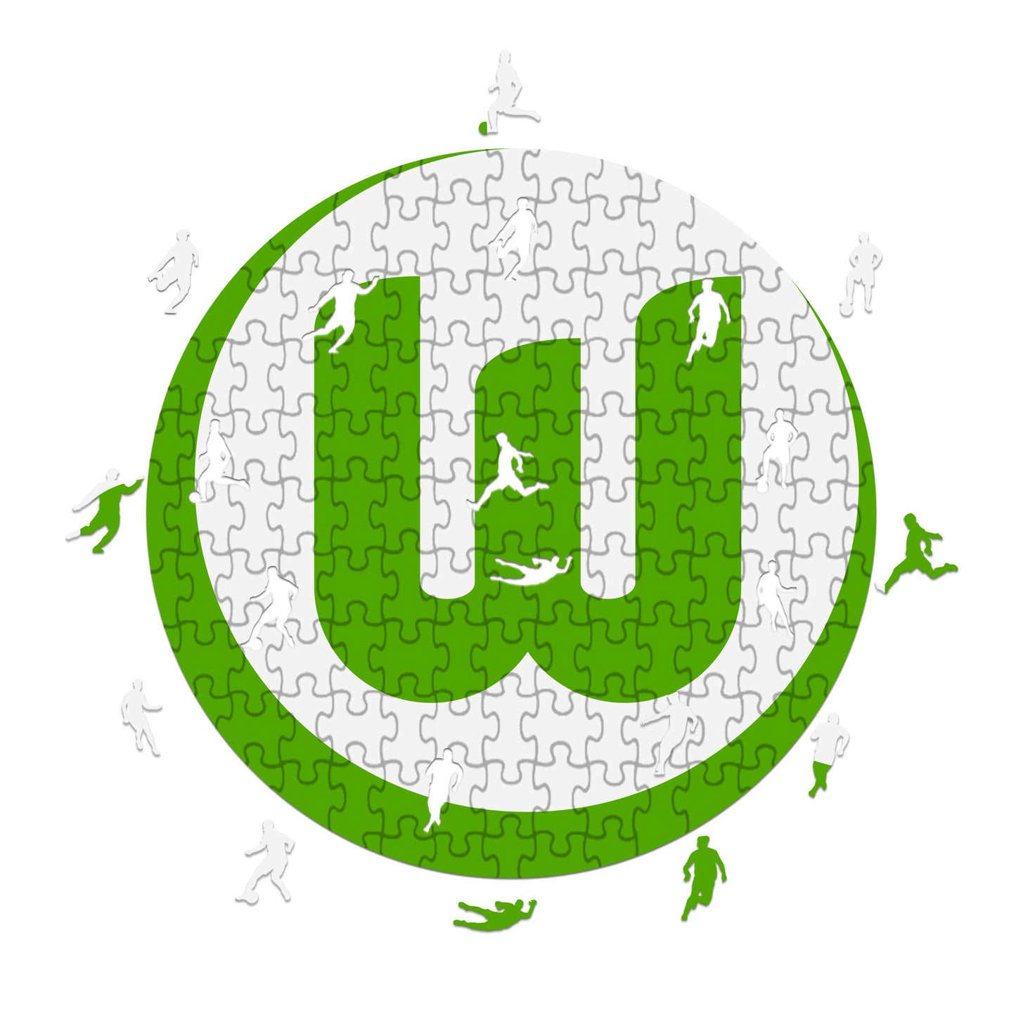 Lógó Wolfsburg - Fíoróg Adhmaid