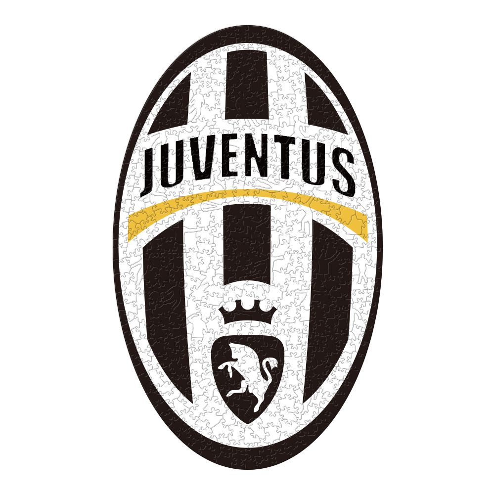 Juventus Logo Retro - Wooden Puzzle