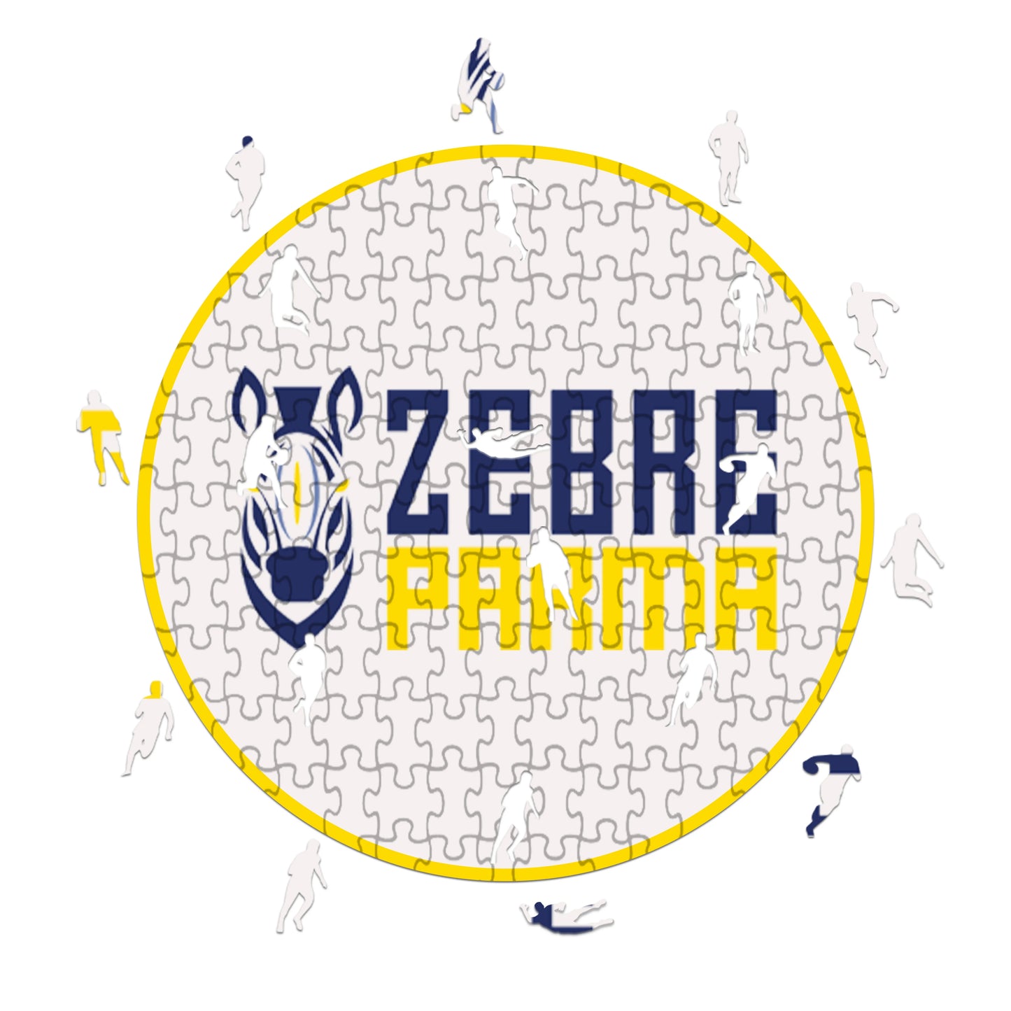 Logo Zebre Parma - Puzzle in Legno