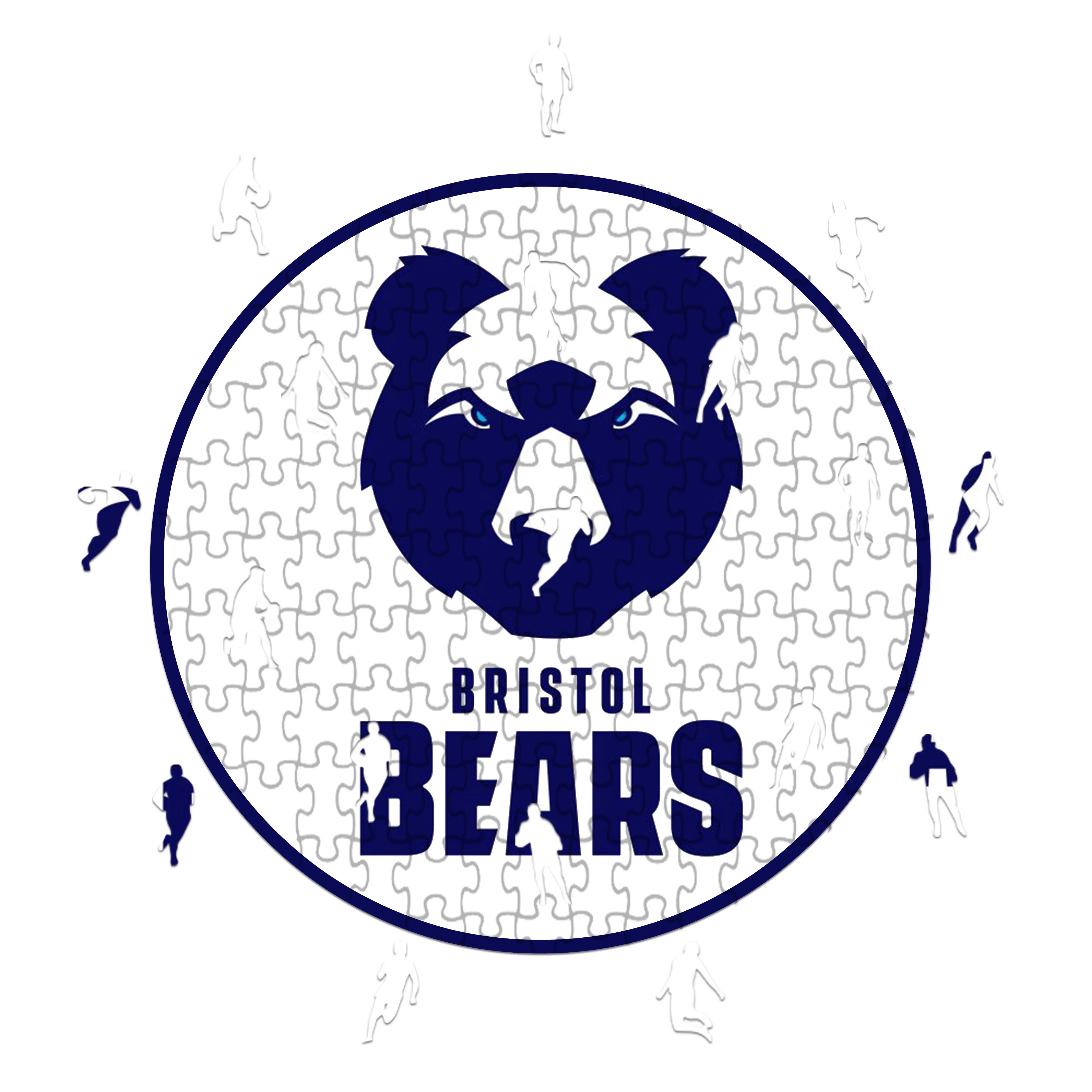 Bristol Bears Logo - Wooden Puzzle