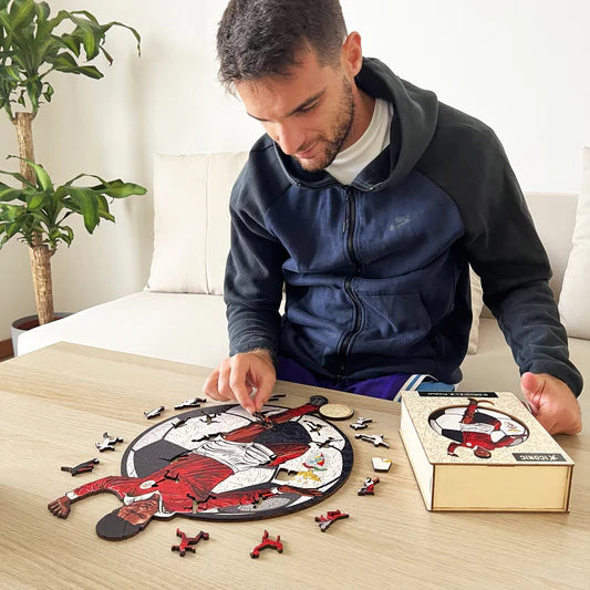 Eusébio - Puzzle di Legno