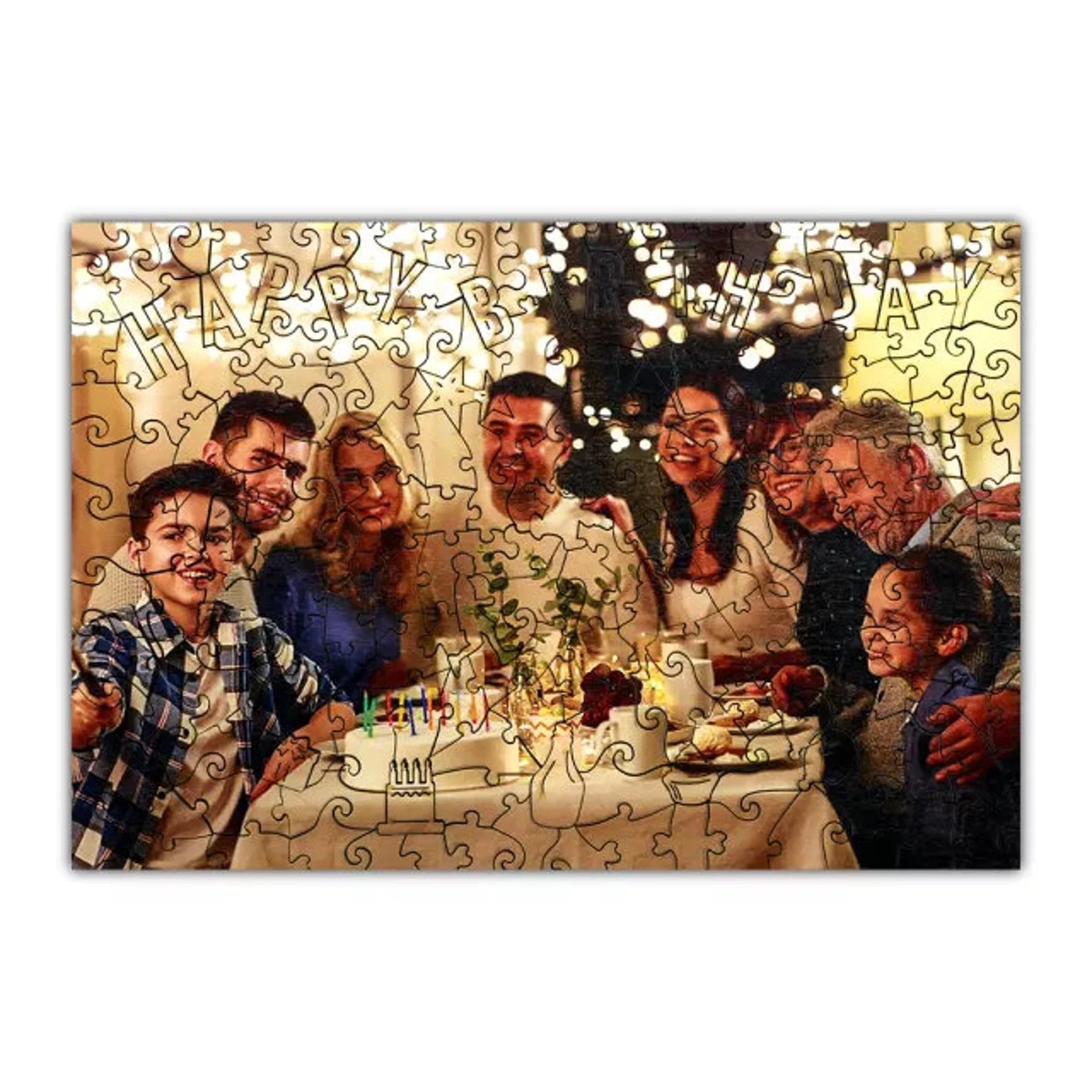 Puzzle Photo Personnalisé - Wooden Puzzle