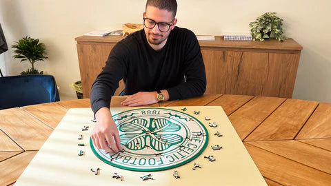 Logo Celtic FC - Puzzle in Legno