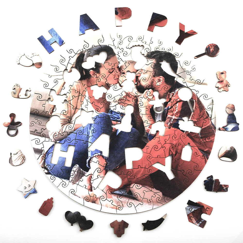 Puzzle Photo Personnalisé - Wooden Puzzle