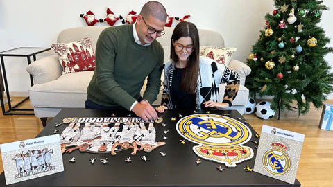 Real Madrid Logo - Wooden Puzzle