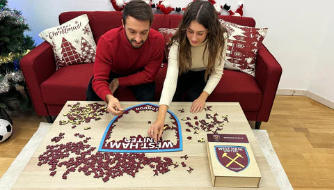 West Ham United Logo - Wooden Puzzle