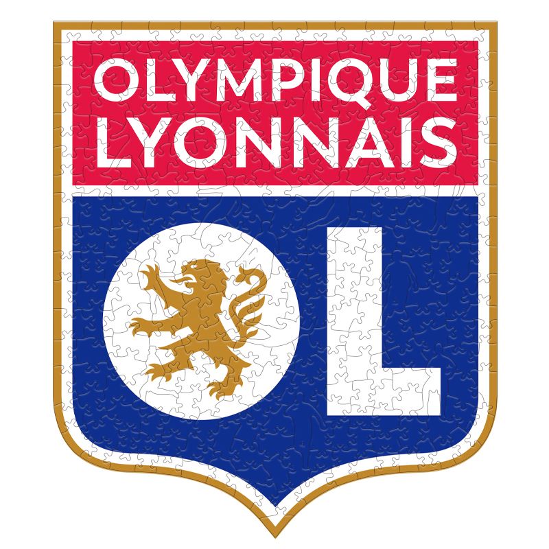 Olympique Lyonnais Logo – Holzpuzzle