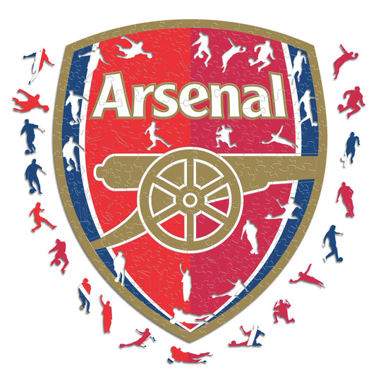 Logo Arsenal FC - Puzzle in Legno
