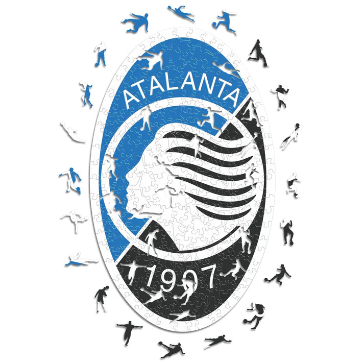 Atalanta BC Logo - Wooden Puzzle