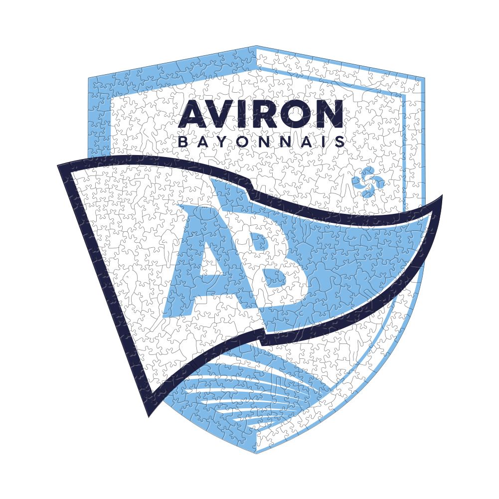 Aviron Logo - Holzpuzzle