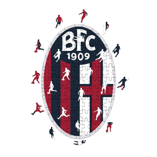 Logo de Bolonia - Rompecabezas de Madera