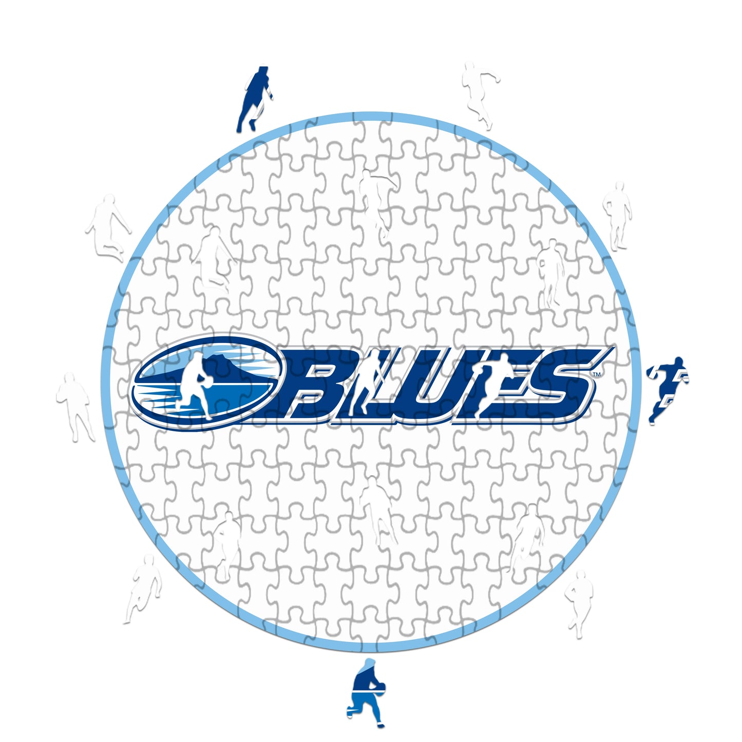 Blues-Logo - Holzpuzzle