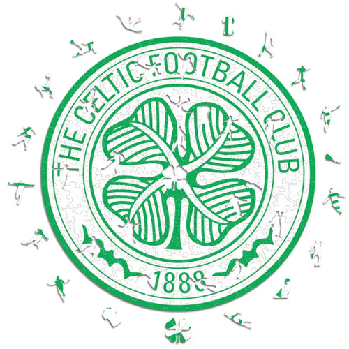 Logo del Celtic FC - Rompecabezas de Madera