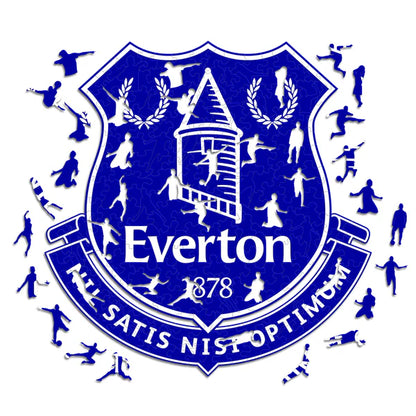 Everton-Logo - Holzpuzzle