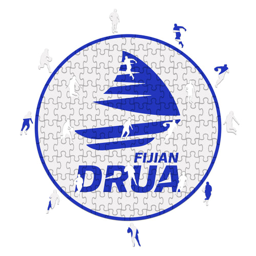 Fijian Drua Logo - Holzpuzzle