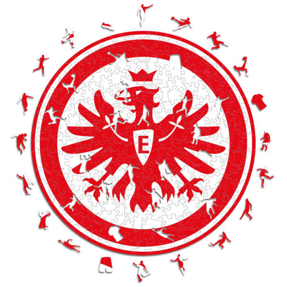 Logo Eintracht Frankfurt - Puzzle in legno