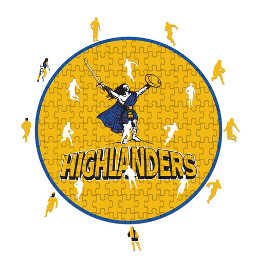 Highlanders Logo - Holzpuzzle