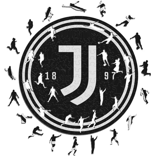 Juventus-Logo - Holzpuzzle