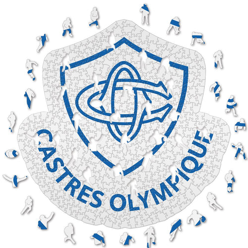 Castres Logo - Holzpuzzle
