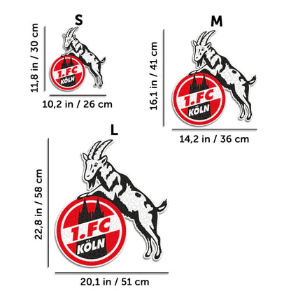 FC Köln Logo - Holzpuzzle